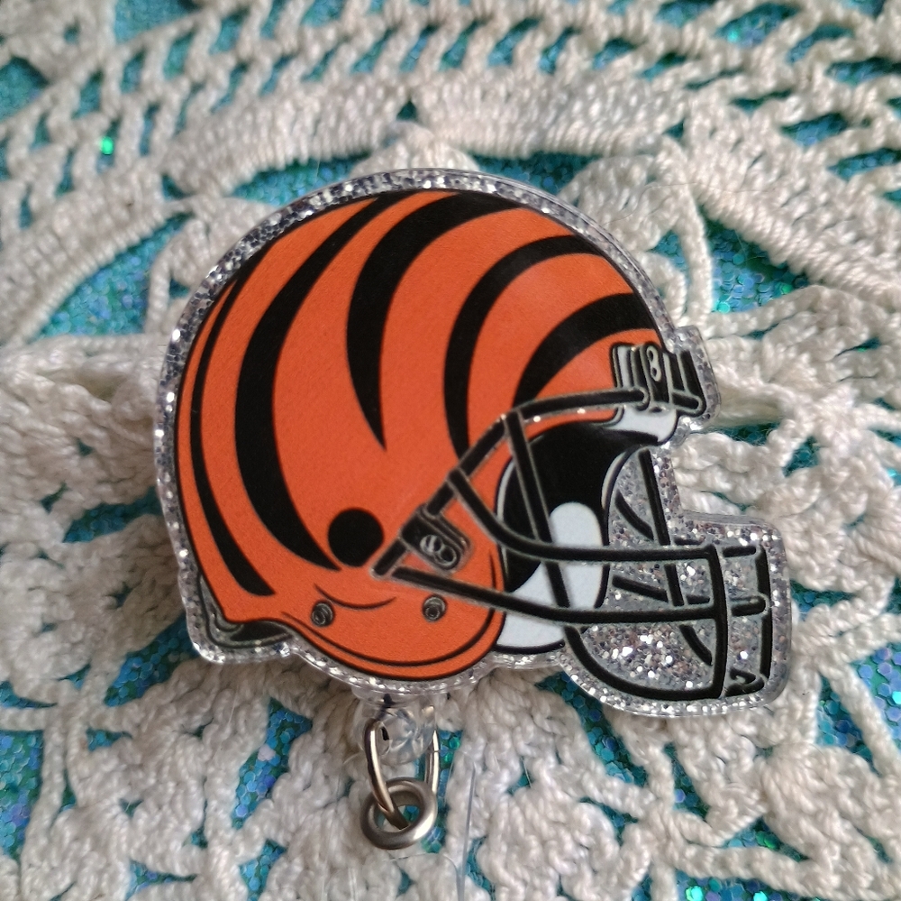 Cincinnati Bengals badge reel